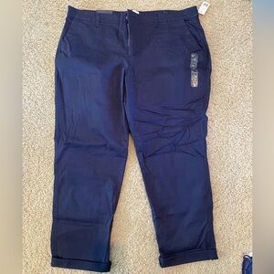 NWT GAP Girlfriend Khaki/Chinos